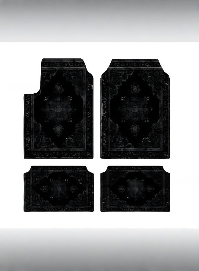 Classic Wear-Resistant & Stain-Proof Vehicle Floor Protection Set (4 Pieces) - Image 1